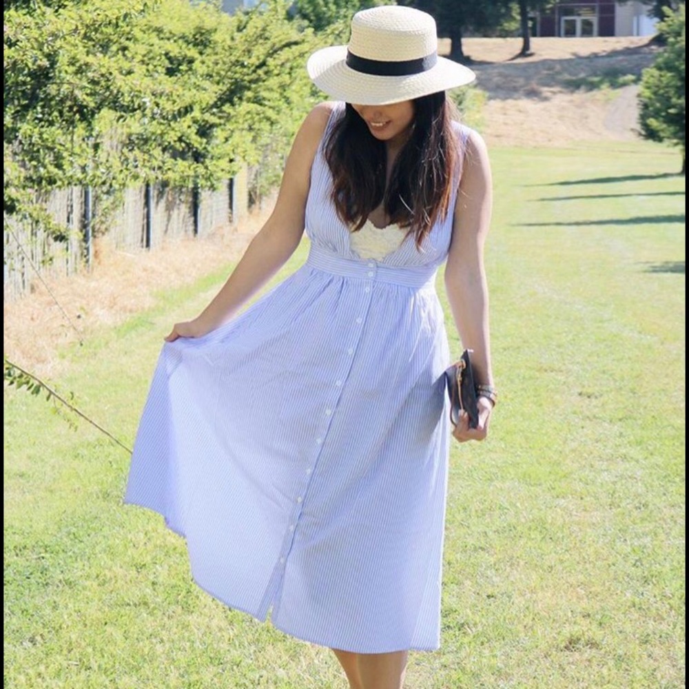 Pinstripe Dress
